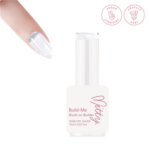 Build-Me Brush On Builder Gel- See Through